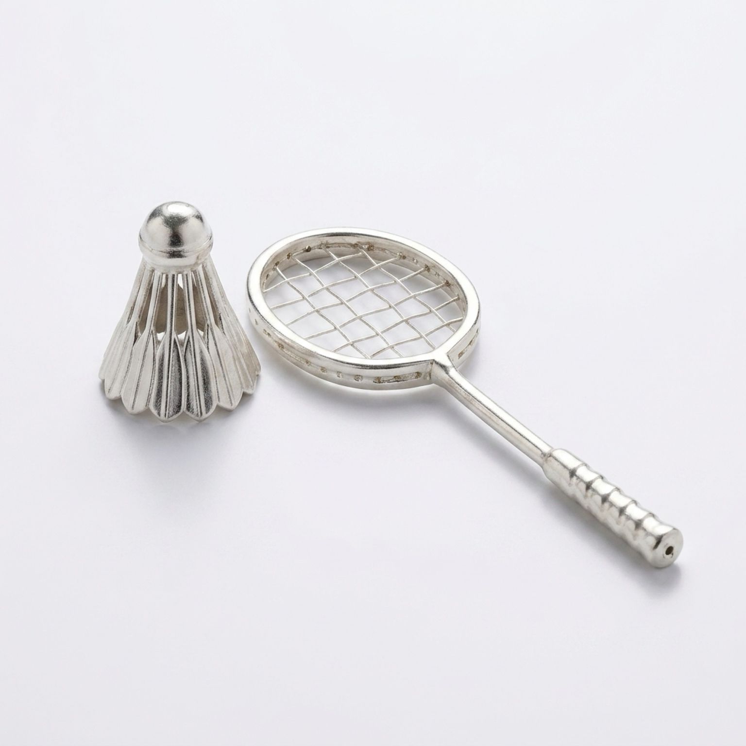 Silver Victory Badminton Duo